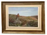 Red grouse by Charles Stanley Todd, 1958, gouache on paper, offered Apr 2023
