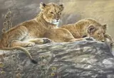 Untitled by Ingrid Weiersby, watercolour, sold Apr 2023