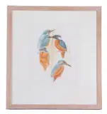 A study of a Kingfisher various dispositions by Keith Brockie, watercolour, sold Apr 2023