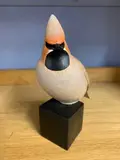 Waxwing by Robert Aberdein, sculpture, offered Apr 2023