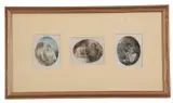 Labels on verso by Samuel Shelley Ows, 1789, watercolor, sold Mar 2023