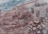 The Orangery at Norton Conyers by Richard Bawden Rws Neac, etching, sold Mar 2023