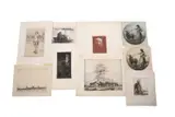 A collection of works from the renowed war artist by Percy John Smith, pencil, offered Mar 2023