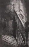 In Pursuit by Richard Bawden Rws Neac, etching, sold Mar 2023