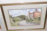 The Oaks and Church - Bale by George Sear, watercolour, sold Mar 2023