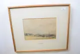 A View of Norwich from Mousehold by David Hodgson, watercolour and pencil, offered Mar 2023