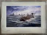 A series of three giclée marine prints depicting various by Michael Bensley, print (other), offered Mar 2023