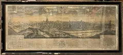 The North East Prospect of the city of Norwich by Thomas Kirkpatrick, engraving, sold Mar 2023