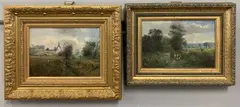 Untitled by John Edmund Mace, oil on board, sold Mar 2023