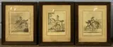 A trio of stipple engravings by Henry Bunbury, print (other), sold Mar 2023