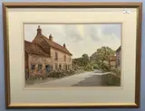 The Old Smithy, Matlask, Norfolk by George Sear, watercolour, sold Mar 2023