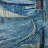 White Tides - Harbourside by Darren Paul Clarke, oil, offered Mar 2023