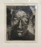 My Thoughts by Cosmas Shiridzinomwa, etching, sold Mar 2023