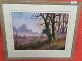 Evening Mist by Kevin Curtis, acrylic, sold Feb 2023
