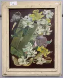 Cornish Flowerpiece by Sheelagh Kelly, mixed media, sold Feb 2023