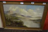 Loch Katrine, Scotland by F. E. Jamieson, oil on board, sold Jan 2023