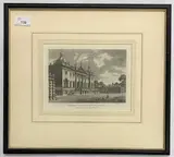 Houghton in Norfolk, the seat of the Earl of Orford by William Watts, engraving, sold Jan 2023