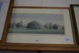 New College, Oxford, chromolithograph, limited editon, numbered (177/850) and signed in pencil by Valerie Petts, pencil, sold Jan 2023