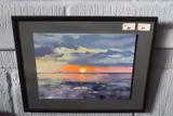 Autumn Rise by Paul Rowland, 2021, acrylic on board, sold Jan 2023