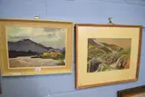 Highland Loch scene by Vera Spencer, oil on board, sold Jan 2023