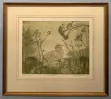 Meditation by Dorothy Fairweather, pencil, offered Jan 2023