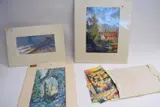 A collection of various works to include by Vera Spencer, pastel, offered Jan 2023