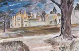 Felbrigg Hall by Brian Edwards, 1991, watercolour, sold Jan 2023