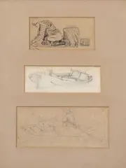 Untitled by Joseph Stannard, pencil, sold Jan 2023