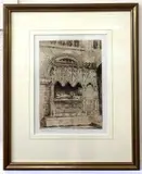 Norman Arch at St by William Monk, 1893, etching, sold Jan 2023