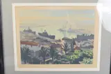 Port of Alger by Albert Marquet, lithograph, offered Feb 2025