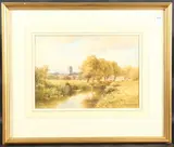 British by Thomas Pyne, 1899, oil, sold Jan 2025