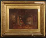 British by Alfred Provis, 1876, oil, sold Jan 2025