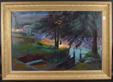English by P. Bray, Oil on canvas, sold Jan 2025
