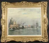French by Fernand Guey, Oil on canvas, sold Jan 2025
