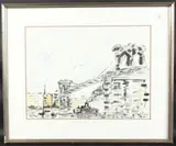 French by Paul Maze, Watercolour, sold Jan 2025