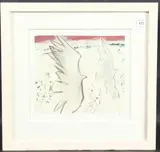 Coloured chalks by Peter Stillwell, drawing, offered Jan 2025