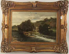 Belgian by Joseph Quineaux, oil on panel, sold Dec 2024