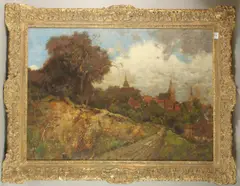 German by Karl Heffner, oil, sold Dec 2024