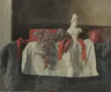 Still Life by George Weissbort, oil, sold Dec 2024