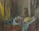 Still Life by George Weissbort, oil, sold Dec 2024