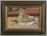 Still Life by George Weissbort, oil, sold Dec 2024