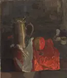 Still Life by George Weissbort, oil, sold Dec 2024