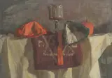 Still Life by George Weissbort, oil, sold Dec 2024
