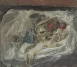 Still Life by George Weissbort, oil, sold Dec 2024