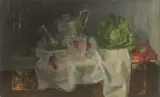 Still Life by George Weissbort, oil, sold Dec 2024
