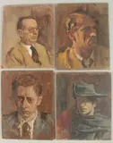 One signed and dated 1965 by George Weissbort, 1965, oil, sold Dec 2024