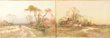 Untitled by Ernest William Haslehust, watercolor, sold Dec 2024
