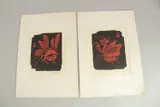 HORSEFLY & ONE OTHER, two original Japanese woodblock prints, hand signed to lower right, (2) by Tomikichirō Tokuriki, print (other), sold Nov 2024