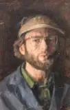 Board by George Weissbort, oil, sold Nov 2024