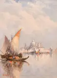 Untitled by David Horatio Winder, oil on canvas, sold Oct 2024